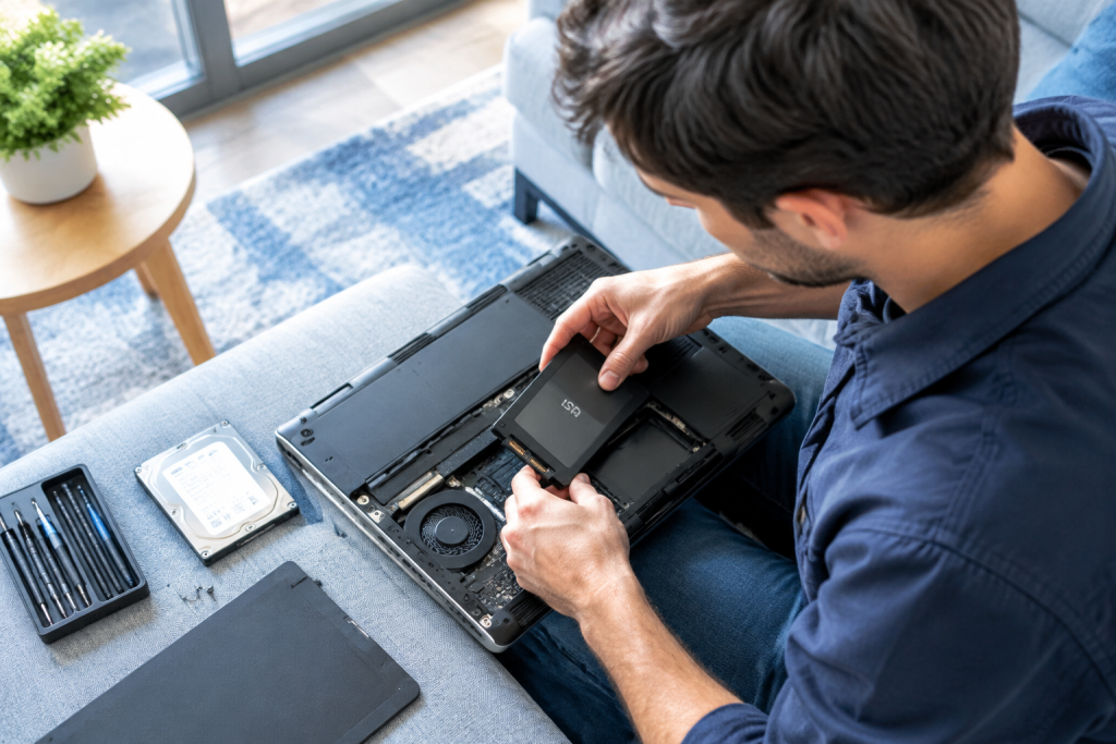 החלפת דיסק קשיח ל-SSD - מדוע זה משנה במחשב שלך